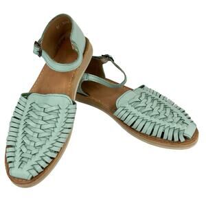 Macarena Collection Mint Hurache Sandal 10 Mexican Woven Maryjane